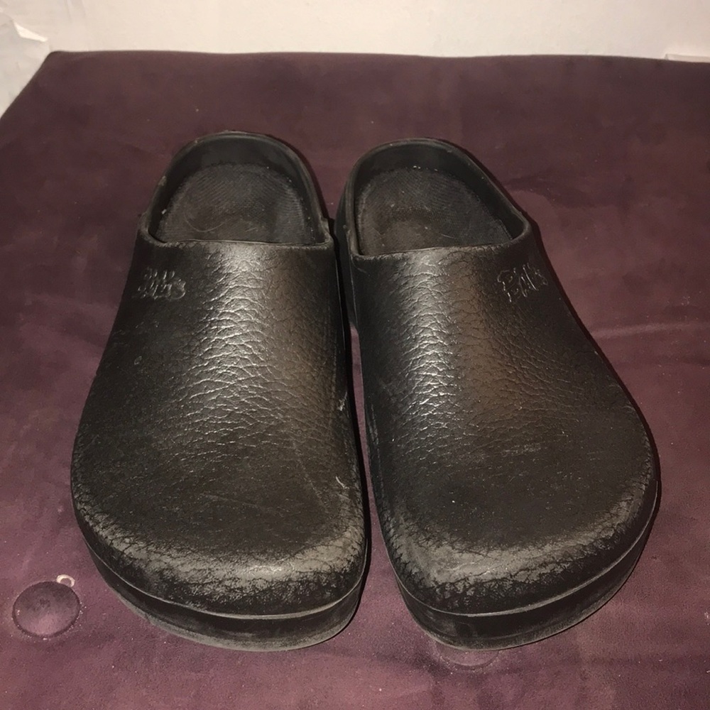 Birkenstock Birkis Mens Slip on Clogs Black